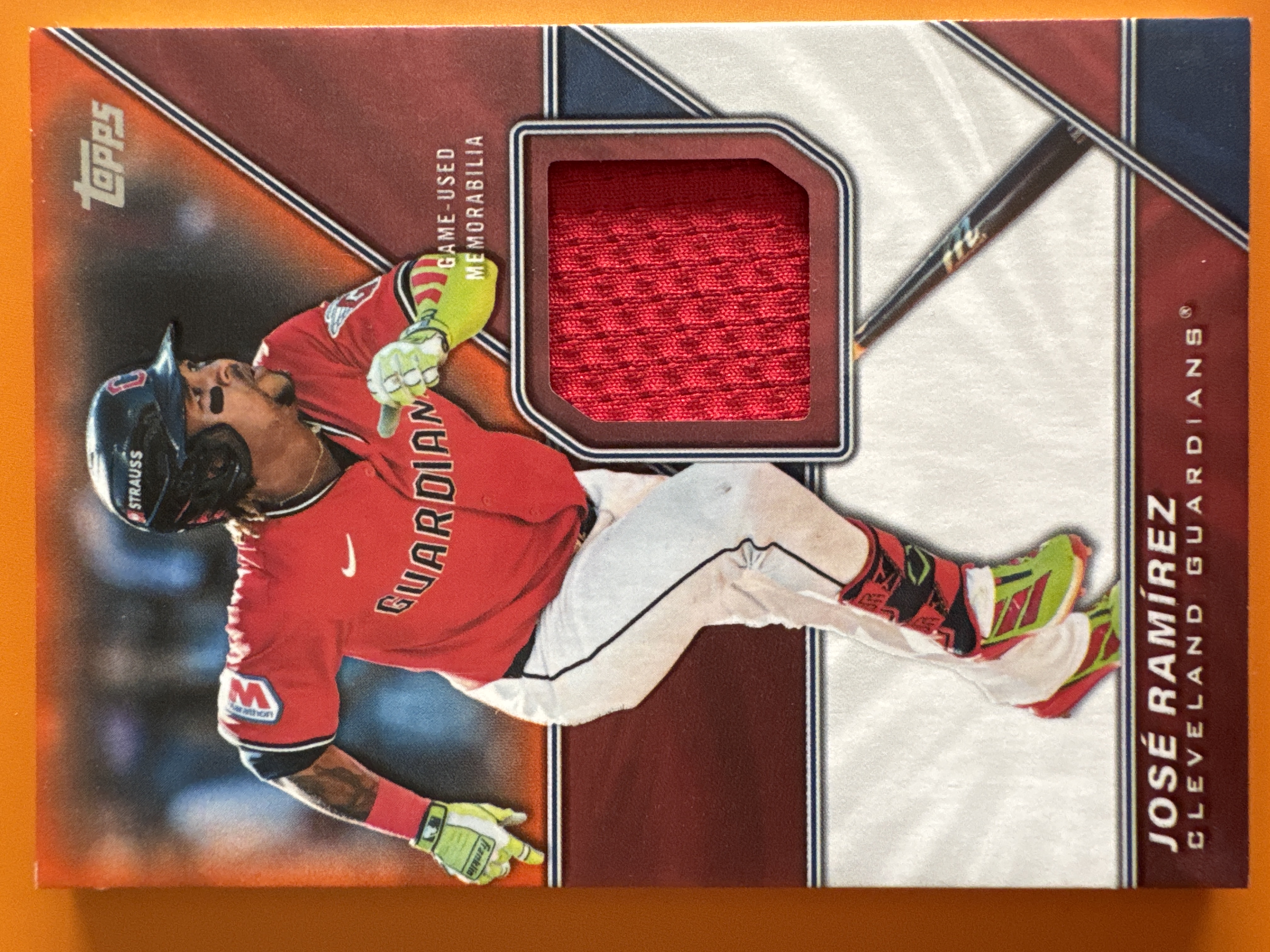 2026 Topps Jose Ramirez [Orange] #MLM2-JRA /25 front