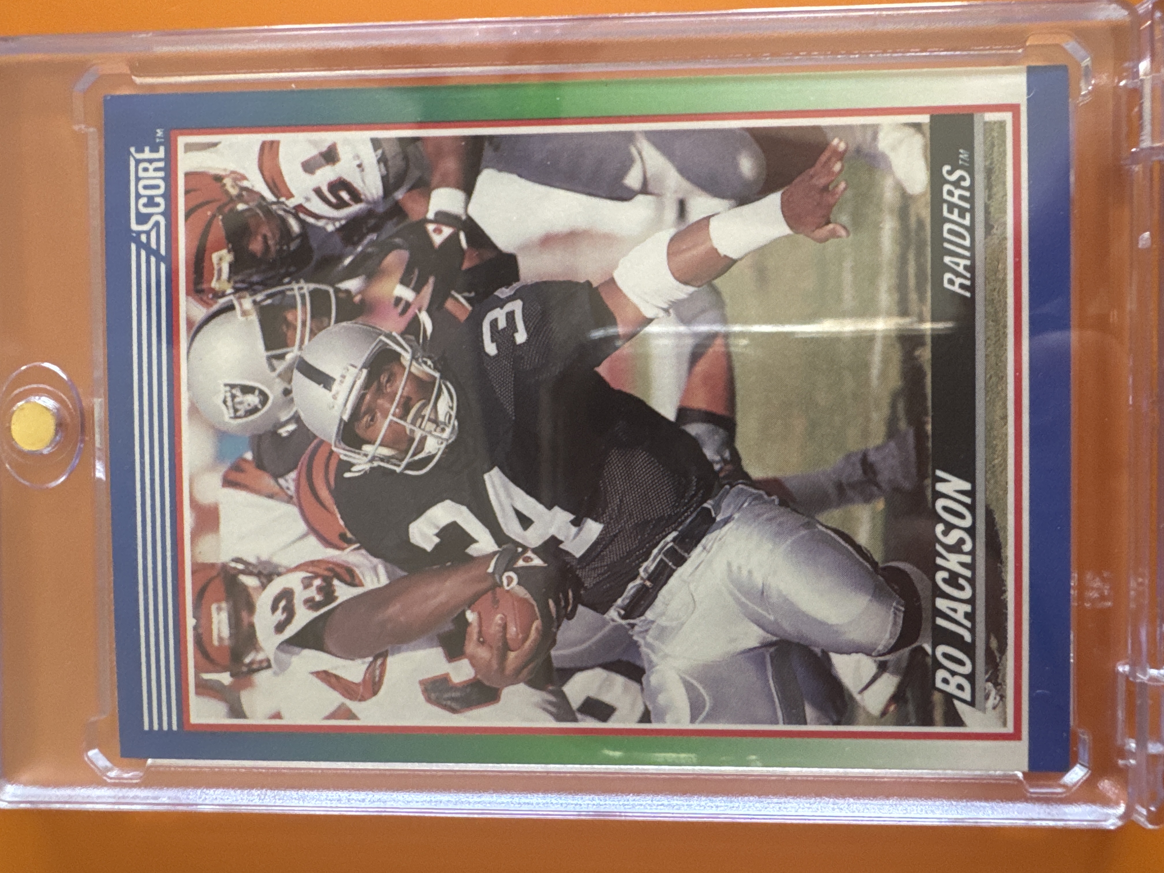 1990 Score Bo Jackson front