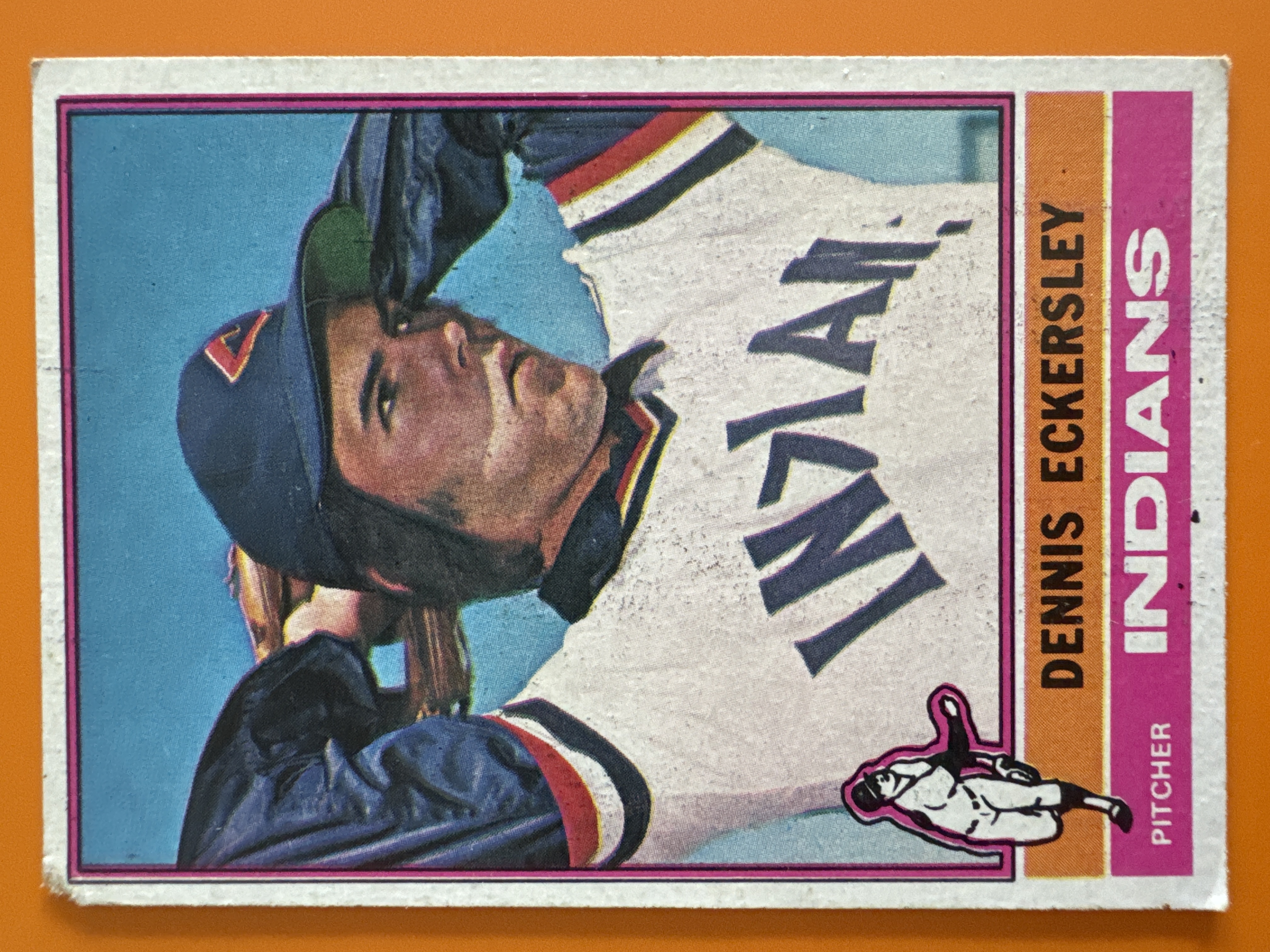1976 Topps Dennis Eckersley front