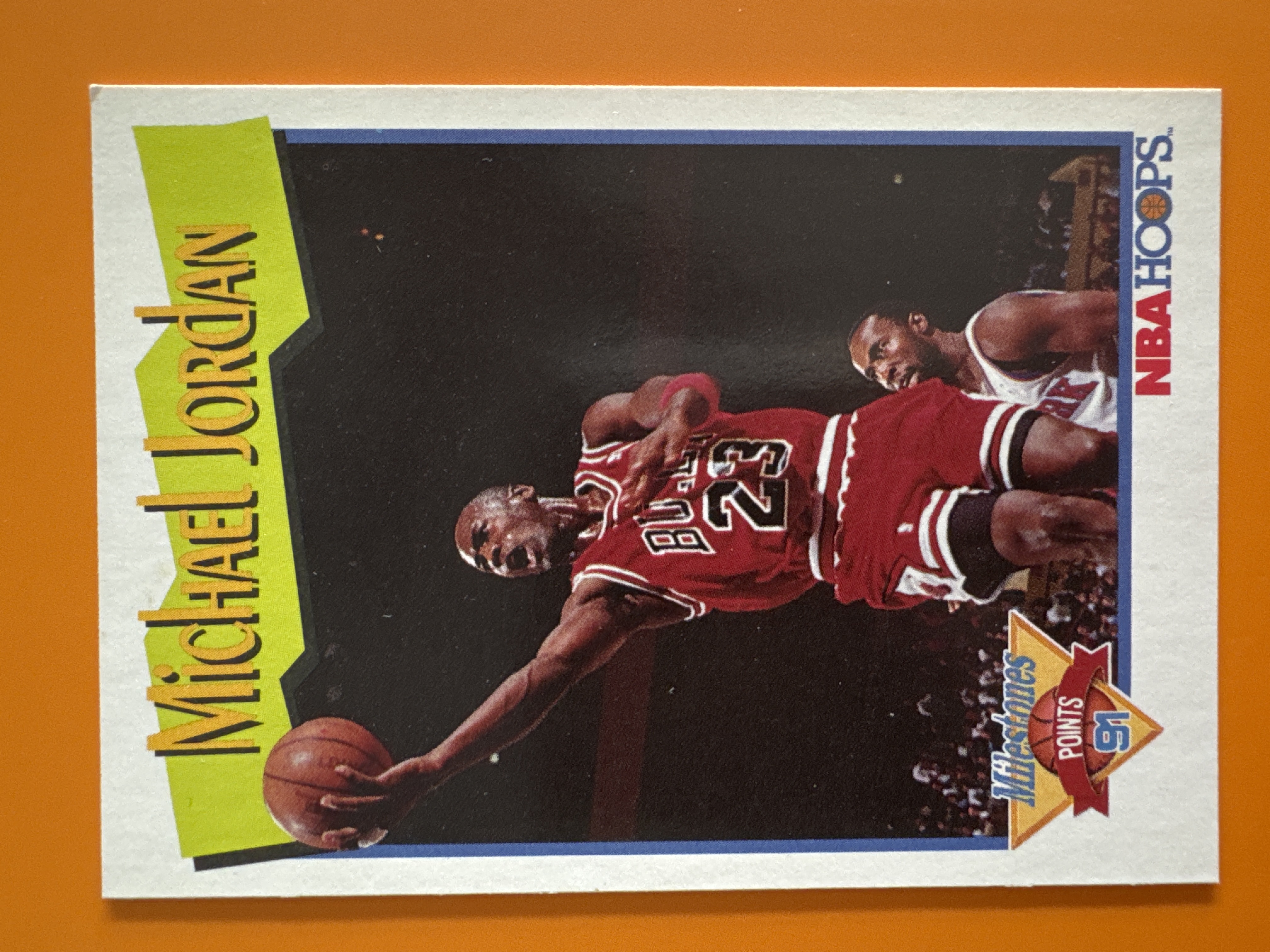 1991 Hoops Michael Jordan front