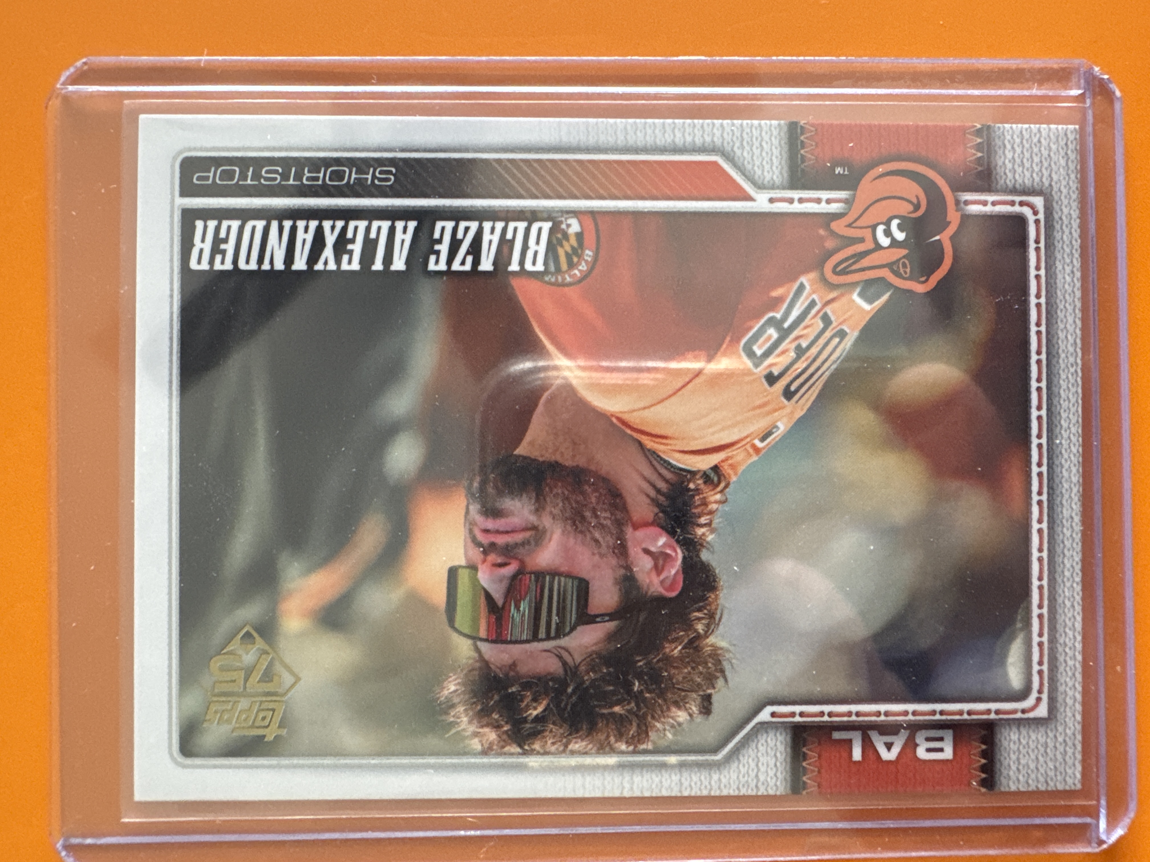 2026 Topps Blaze Alexander SSP Golden Mirror front