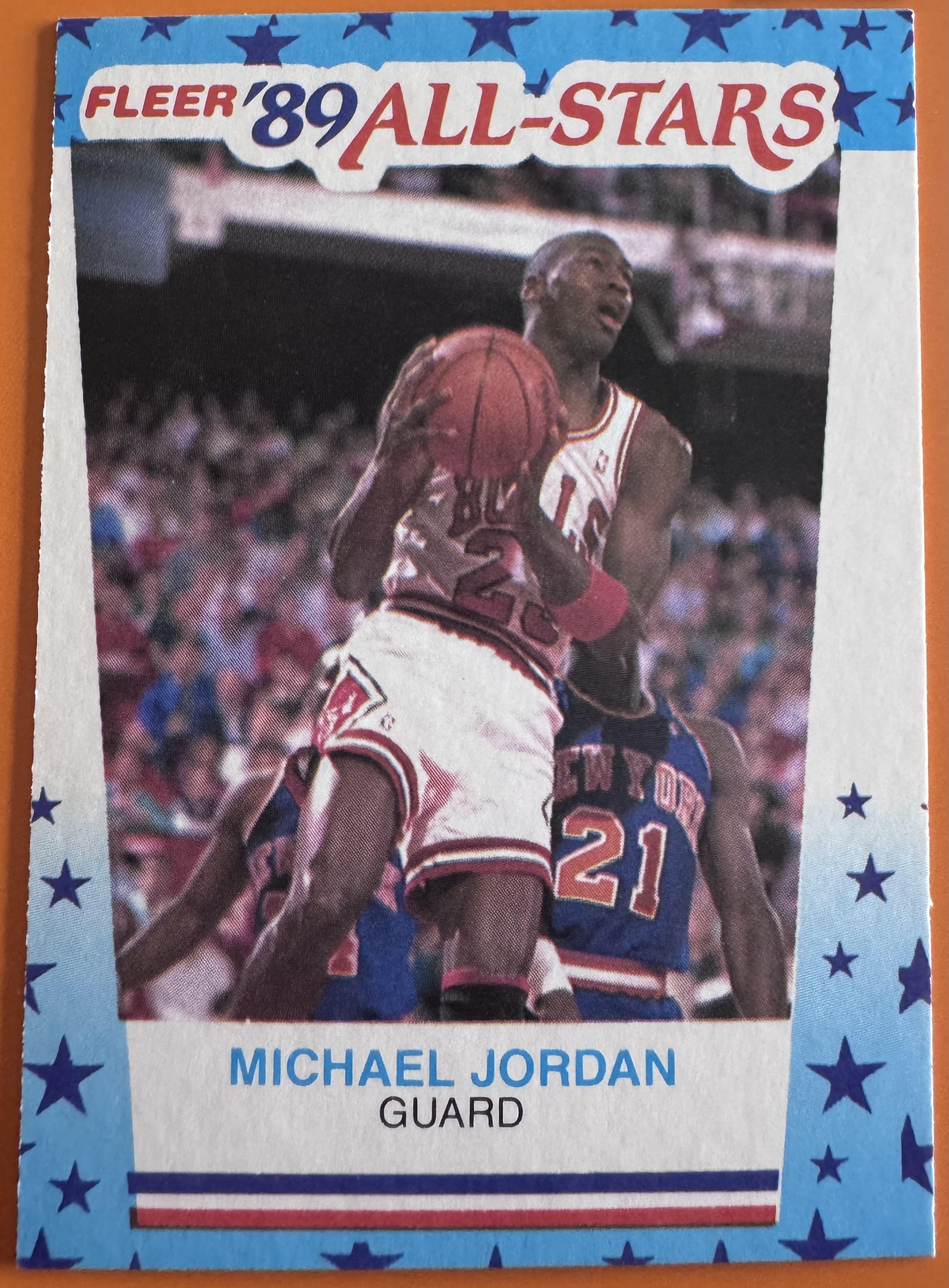 1989 Fleer Michael Jordan front