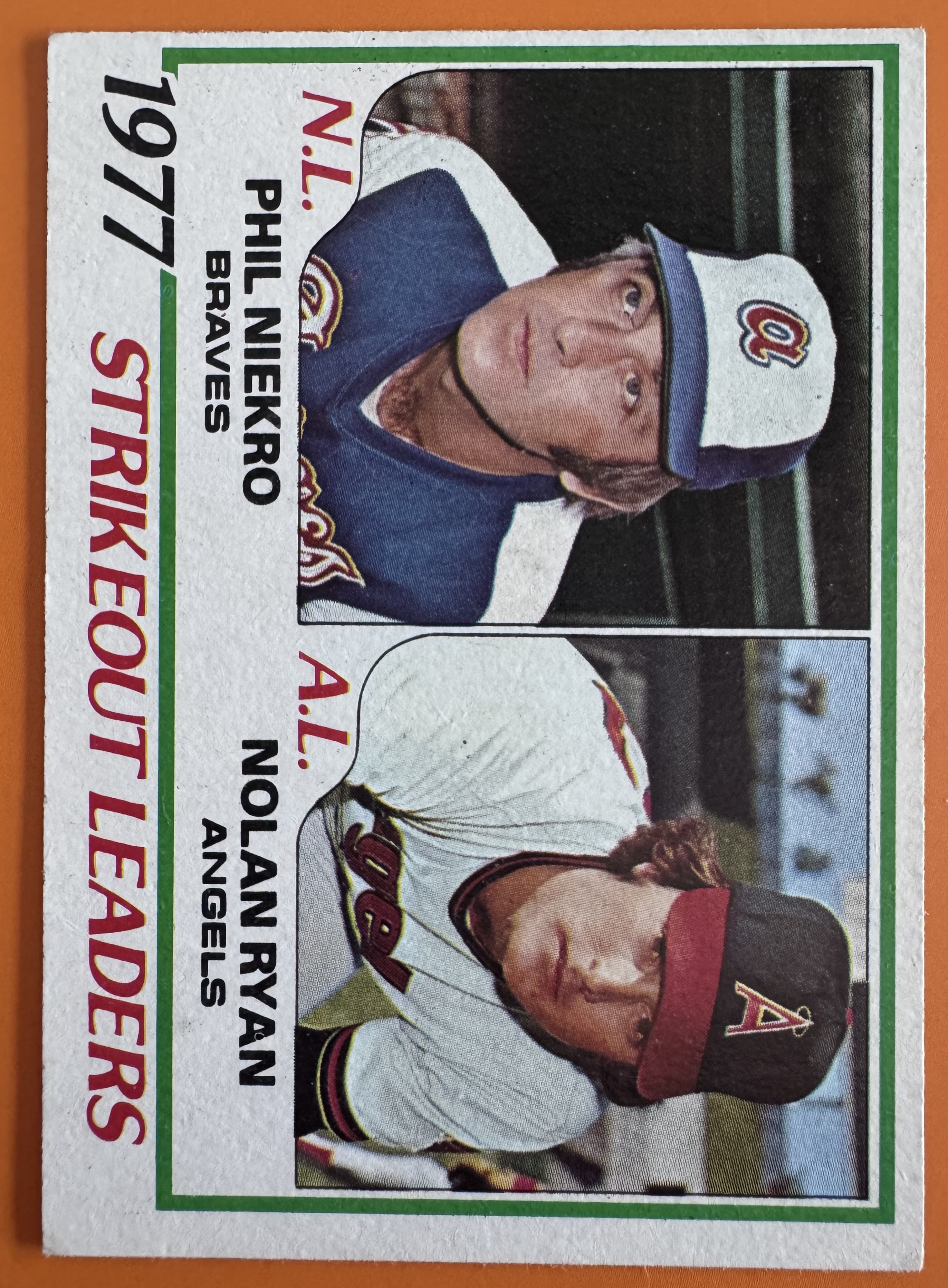 1977 Topps Nolan Ryan front